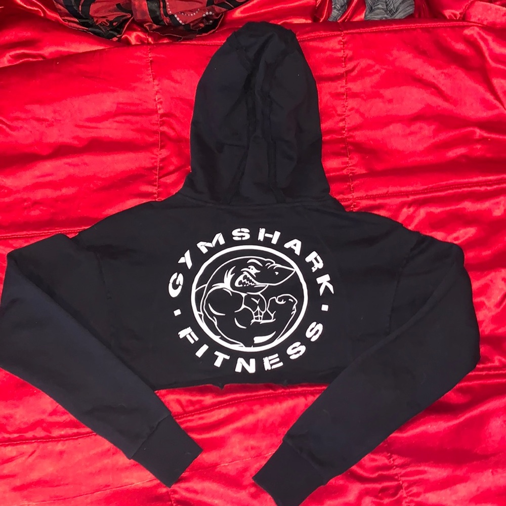 Black Gymshark crop top sweater!